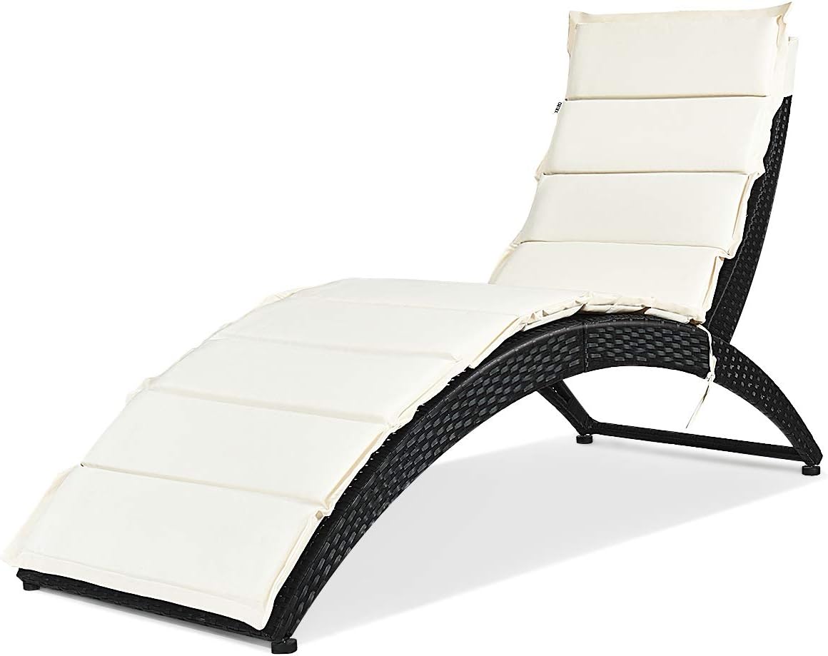 Patio Lounge Chair with Cushion