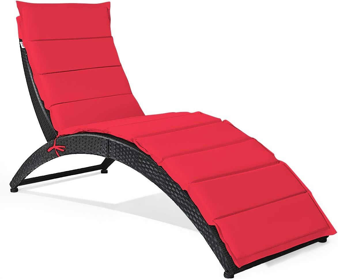 Patio Lounge Chair with Cushion
