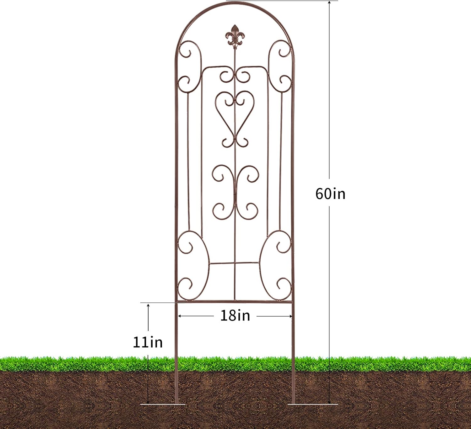 Climbing Plants Garden Trellis Set