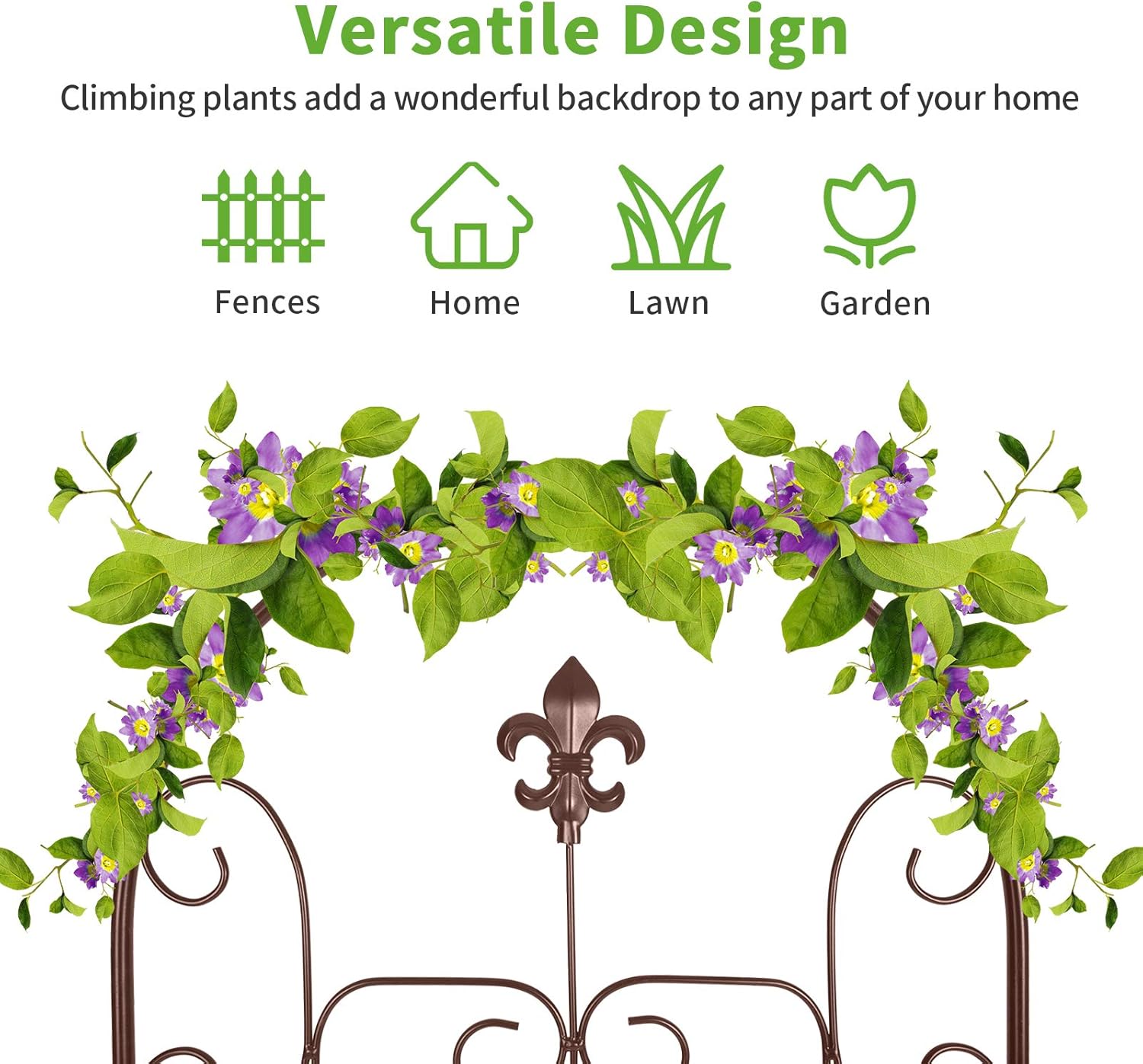 Climbing Plants Garden Trellis Set