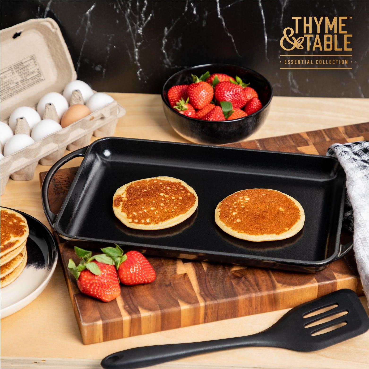 Non-Stick Cast Iron BBQ Griddle