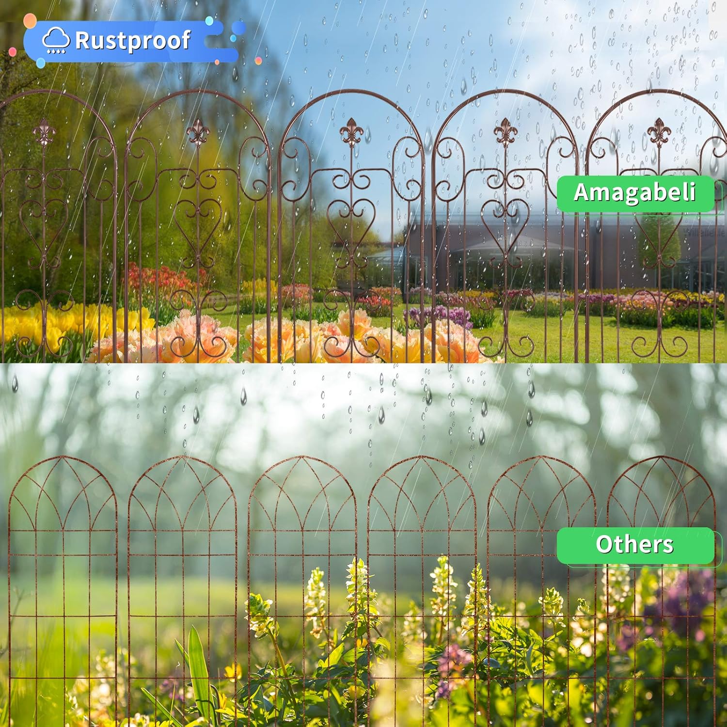 Climbing Plants Garden Trellis Set