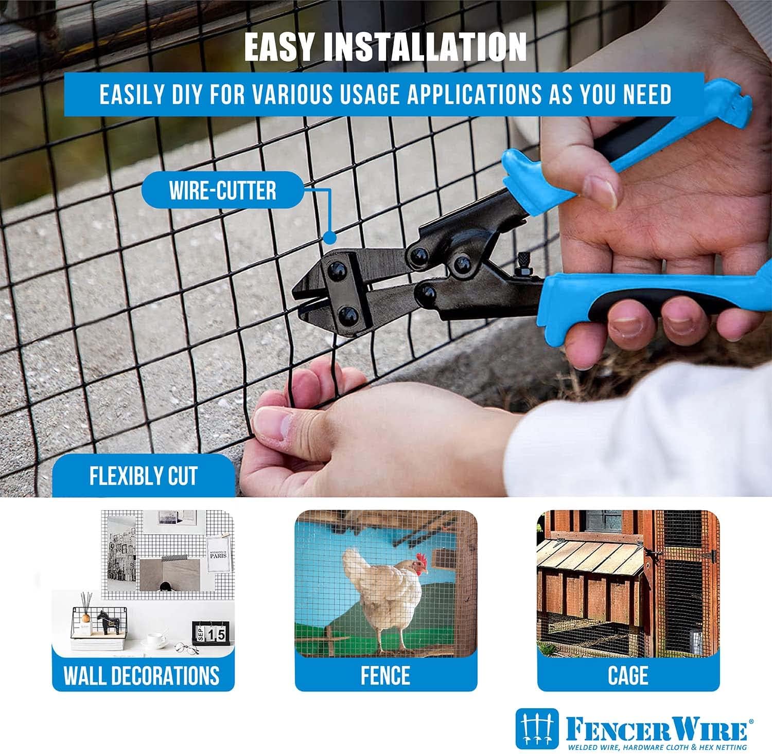 Raised Garden Bed Wire Mesh Fence