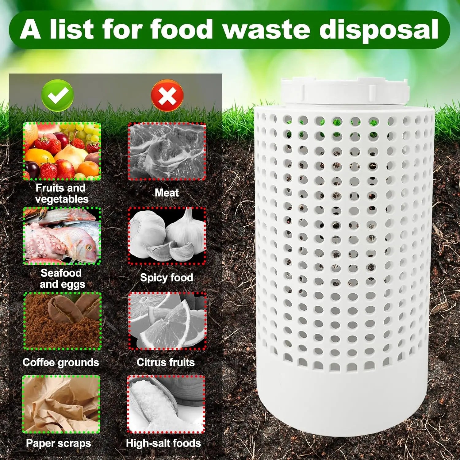 Raised Garden Bed Compost Set