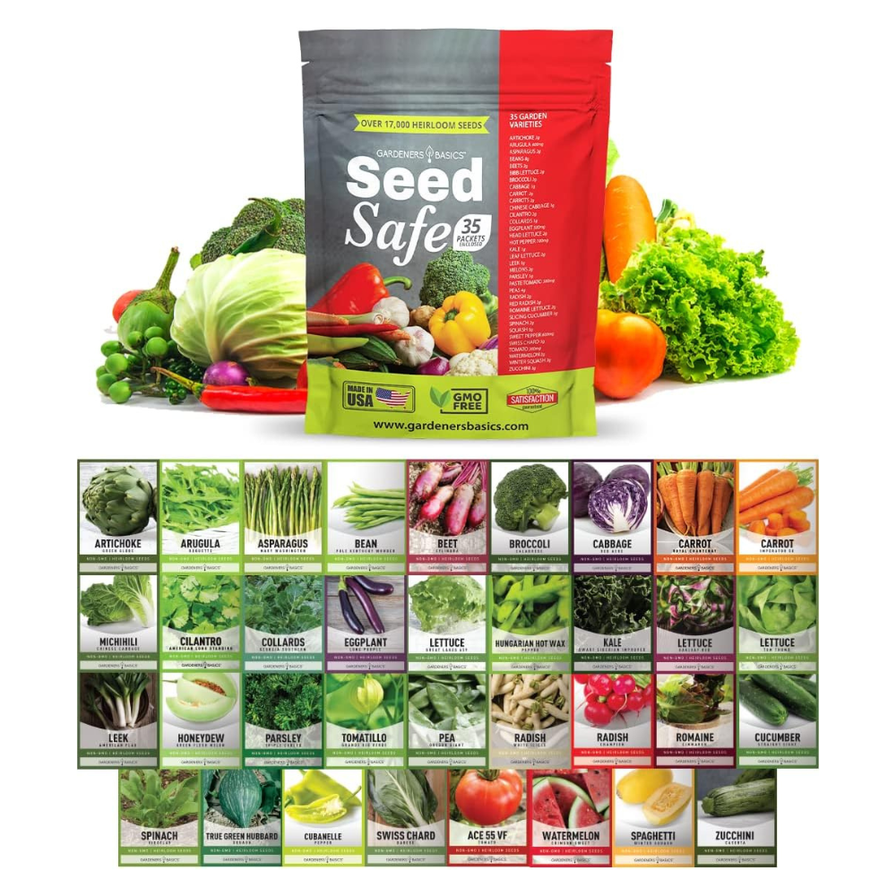 Garden Heirloom Seed Starter Kit