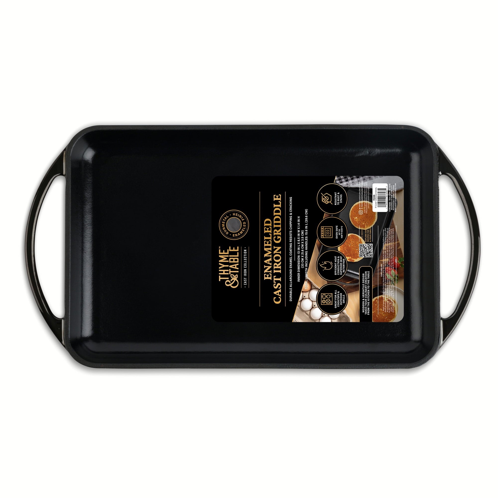Non-Stick Cast Iron BBQ Griddle
