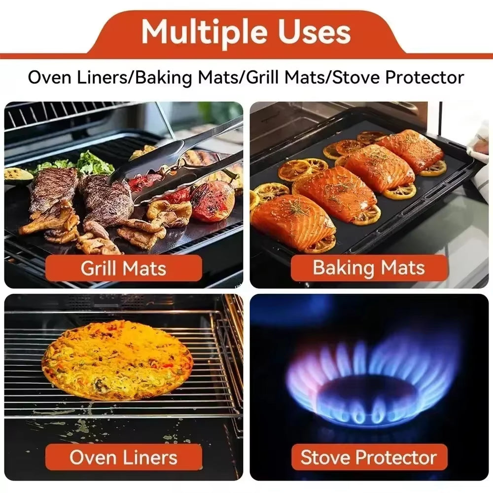 Non-Stick Reusable BBQ Grill Mat